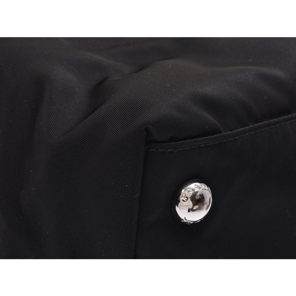 Prada Black tote Re Nylon bag Saffiano - Picture 6 of 11